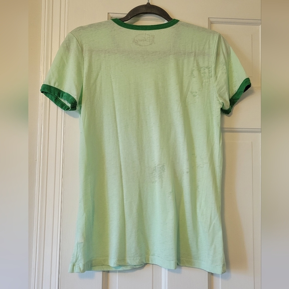 Green Disney Ariel "Seas the Day" Rimger Shirt size M - Picture 2 of 3